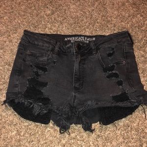 American Eagle Stretch high waisted shorts